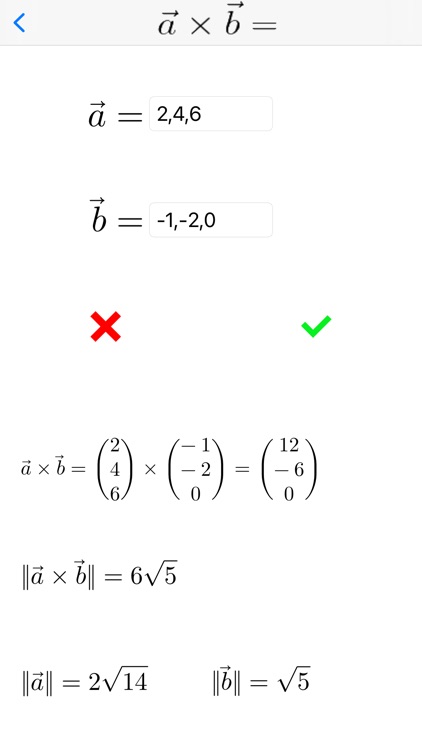 Vector calculator Math Physics screenshot-0