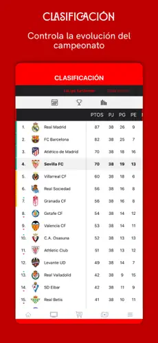 Imágen 5 Sevilla FC - App Oficial iphone