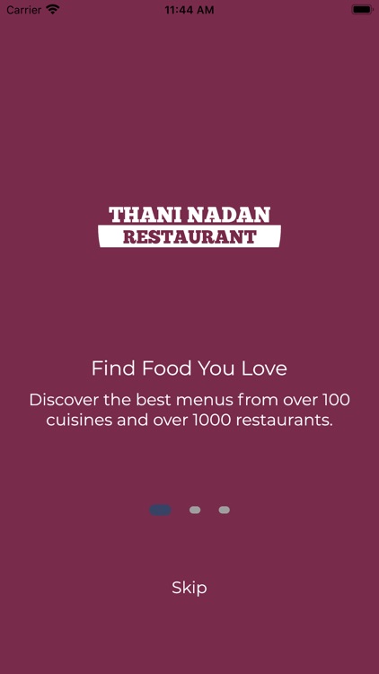 Thani Nadan Restaurant