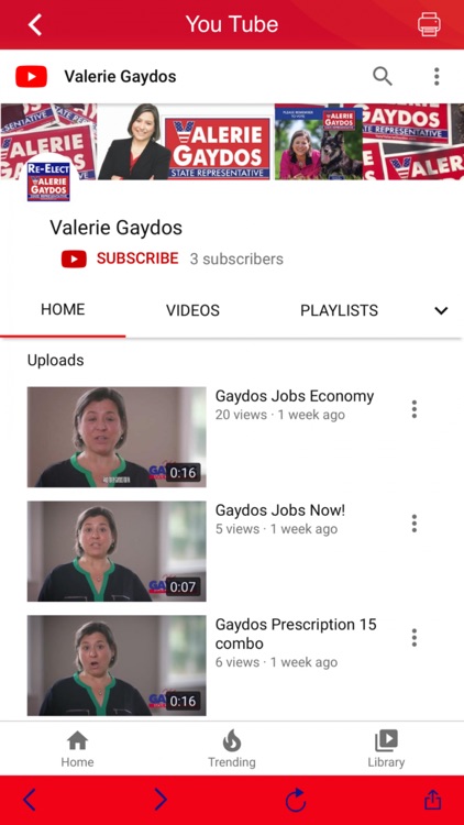 Vote Valerie Gaydos