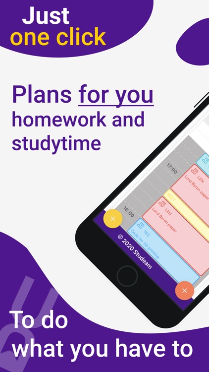 Studeam: study planner