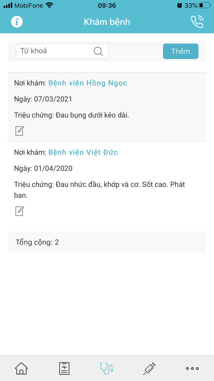 Y bạ điện tử Doctor Anywhere
