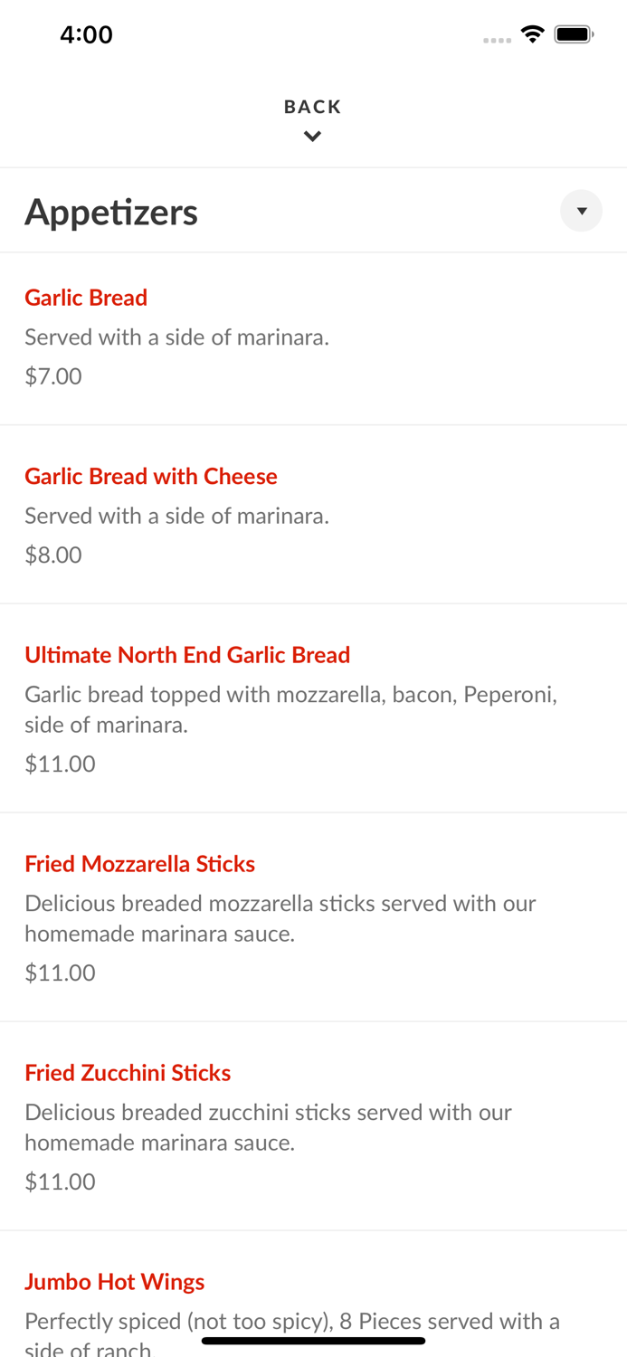 North End Pizzeria LA