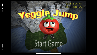 How to cancel & delete Veggie Jump from iphone & ipad 1