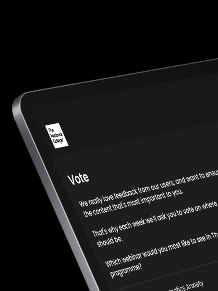 The National College