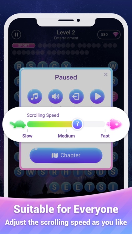 Scrolling Words Bubble screenshot-4