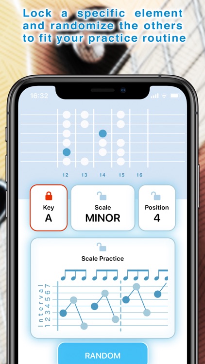 Random Scale Gen for Guitar