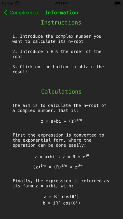 Complex Root screenshot-3