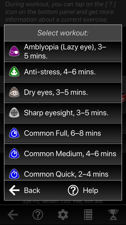 Eye-Fit Workouts: 100% vision screenshot-5