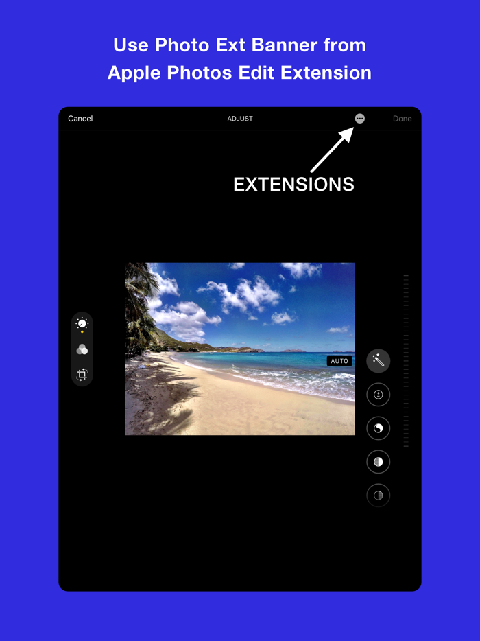 Photo Extension Banner