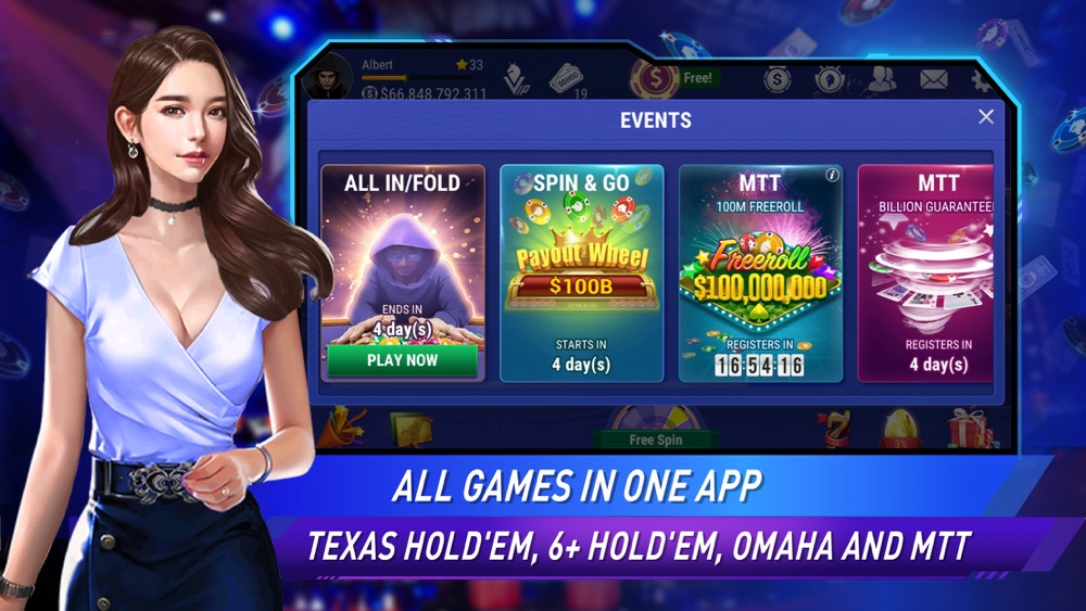 Texas Holdem Poker App