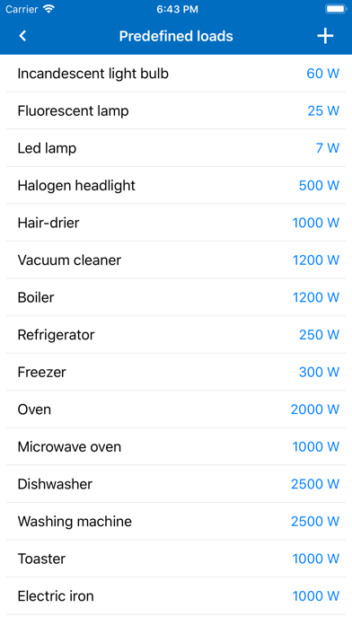 Electrical Cost PRO screenshot 3