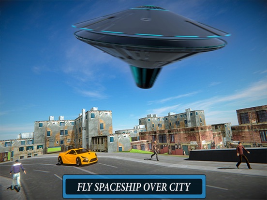 Alien Flying UFO Simulator screenshot 4