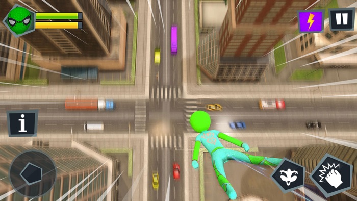 Stickman Spider Rope Hero Game