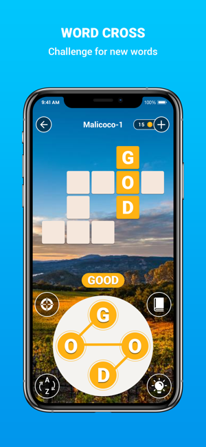 Word Jump - Wordcross Puzzle(圖1)-速報App