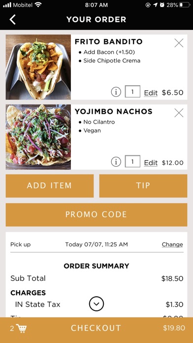 Ricochet Tacos screenshot 4