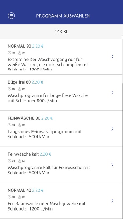 SmartWaschen screenshot-3