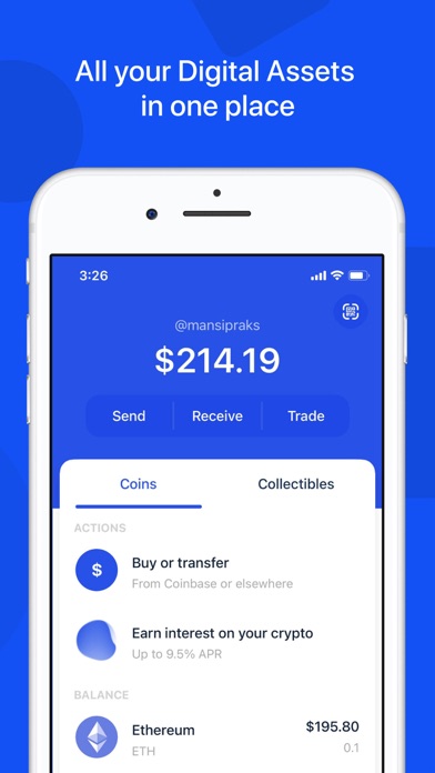 transfer coins from trust wallet to coinbase