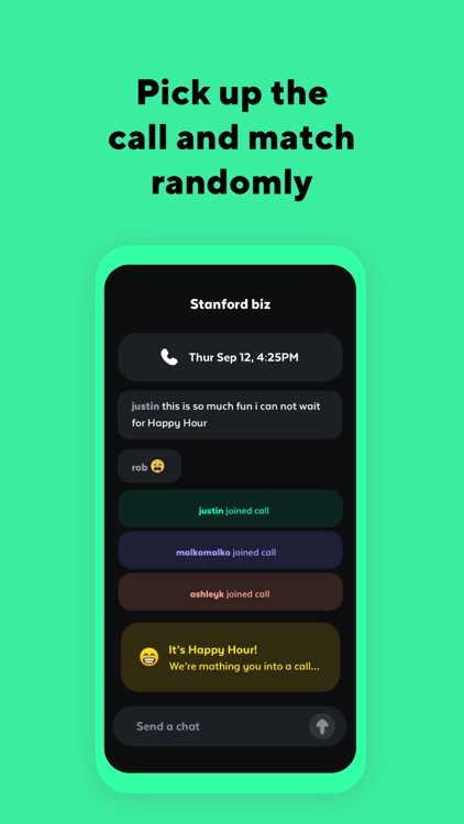 Happyhour - Audio chat match