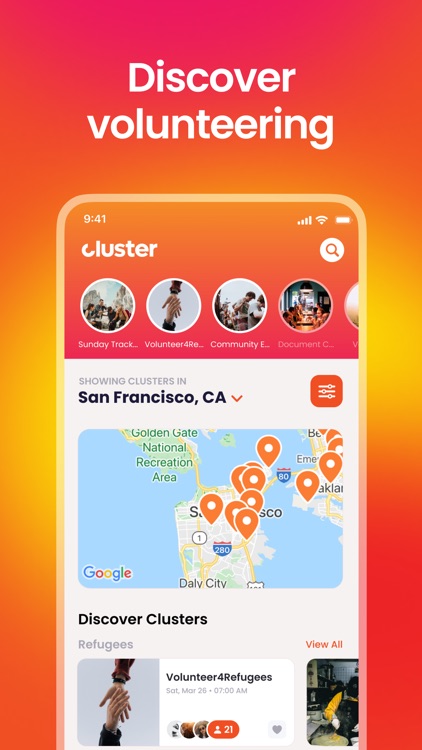 CLUSTER Social Impact Platform screenshot-0