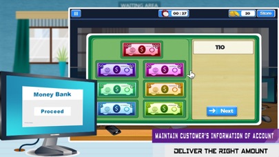 Bank Manager City Cashier screenshot 2