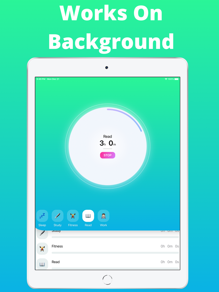 Habit Tracker-FitnessReading