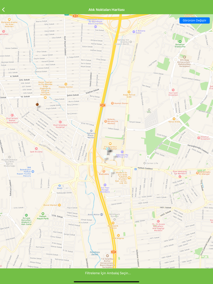 Atık Getirme Noktaları