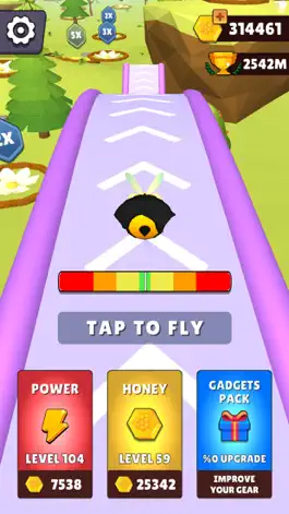 Game screenshot Bee Glider apk