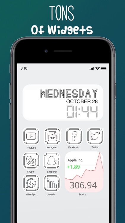 Widget Calendar for Homescreen