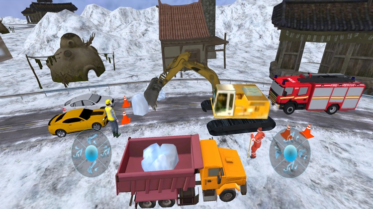 Snow Cutter Excavator screenshot-4