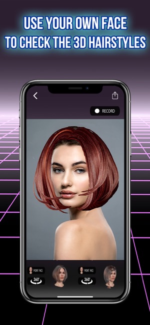 Hairstyle Simulation SimFront by TAKAYUKI ARAKI