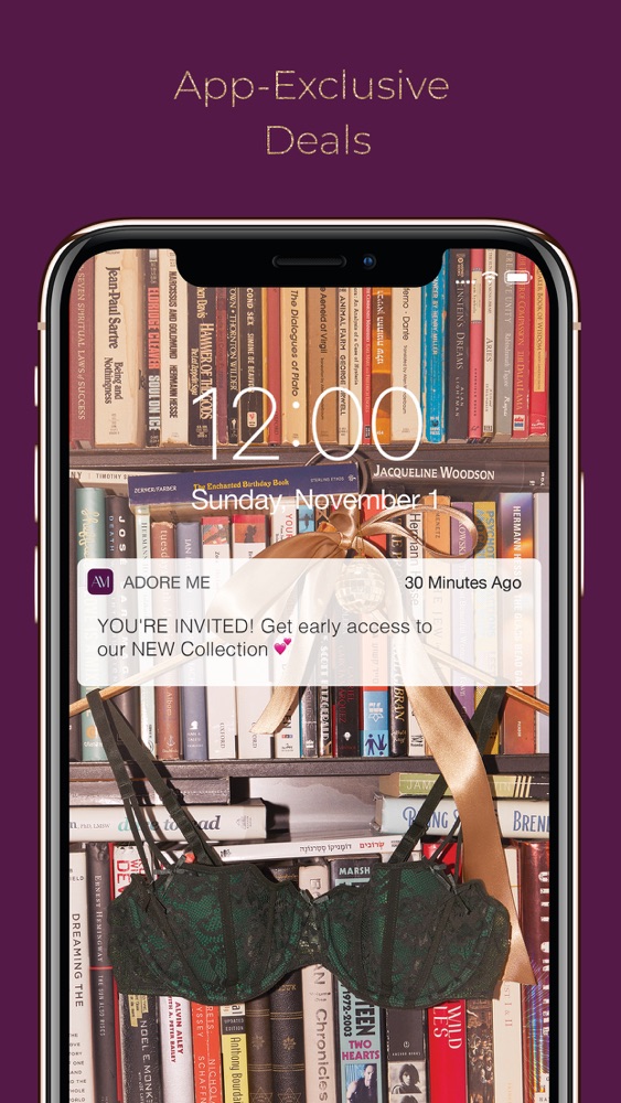 Adore me app clearance