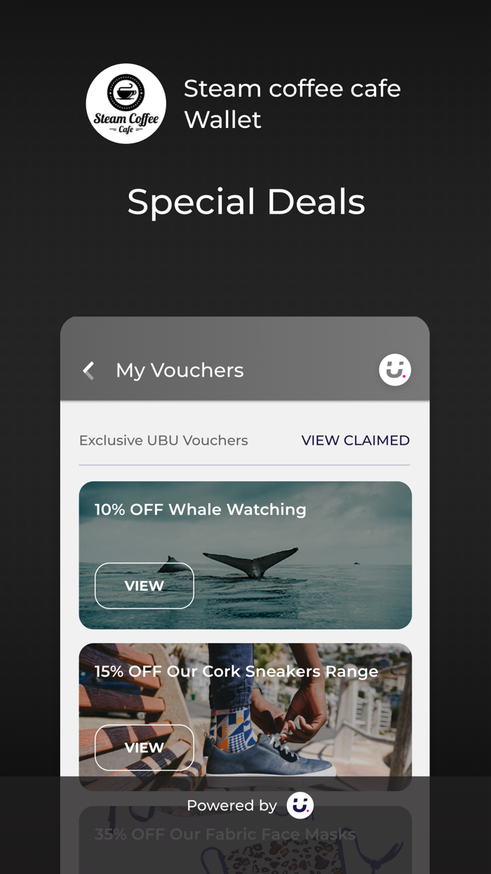 Steam Coffee Cafe Wallet