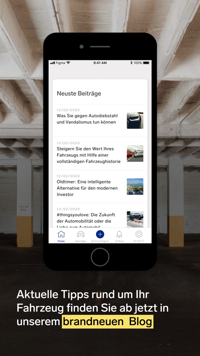 Gapless - Die Fahrzeug-App