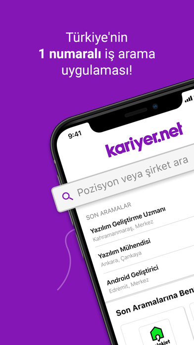 How to cancel & delete Kariyer.net - İş İlanları from iphone & ipad 1