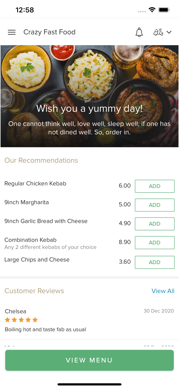 Crazy Fast Food WN4 9AR