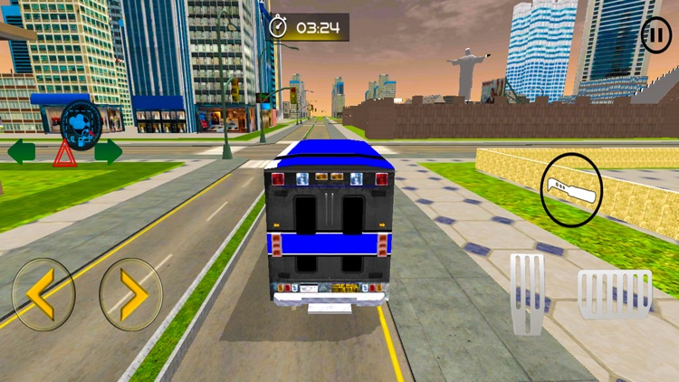 Prisoner Police Bus Transport