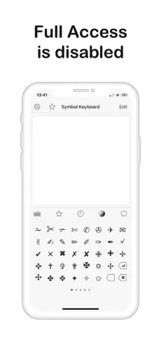 Screenshot 2 Symbol Keyboard for Texting iphone