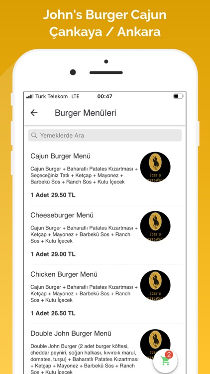 John's Burger Cajun screenshot-6