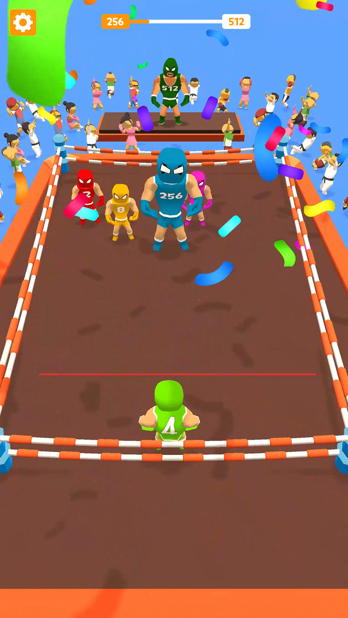 Merge Wrestling 2048