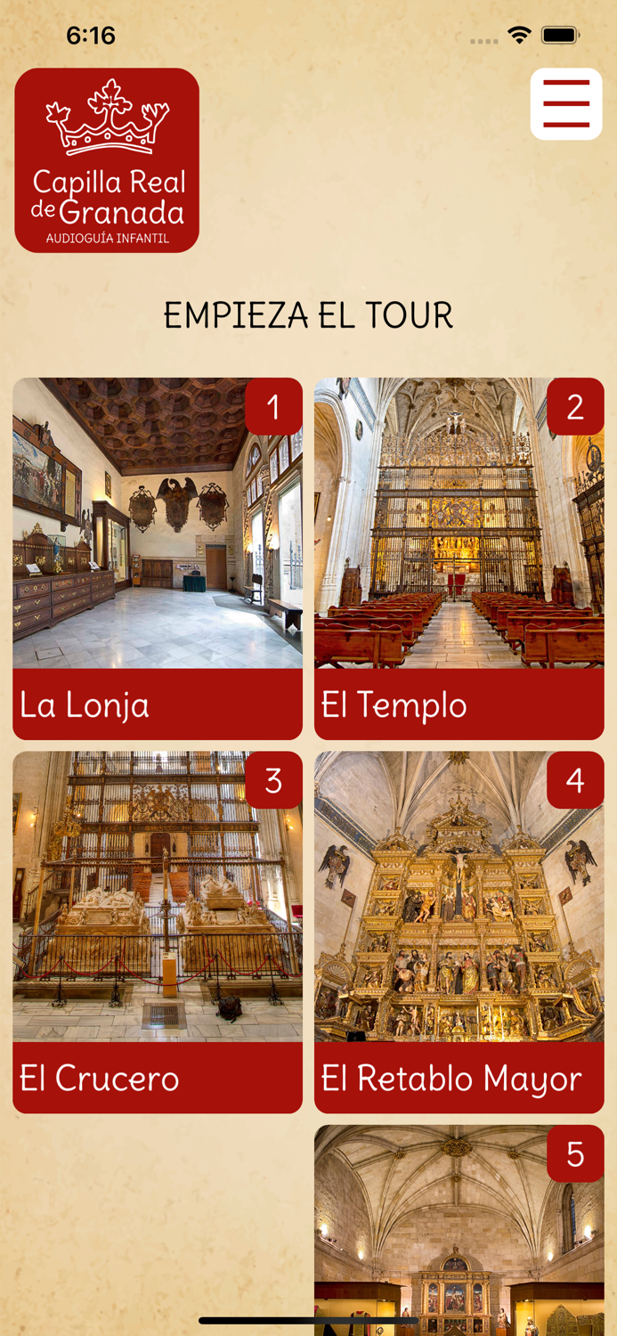 Capilla Real Granada Infantil