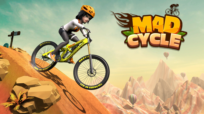 Mad BMX Mountain Bike Racing