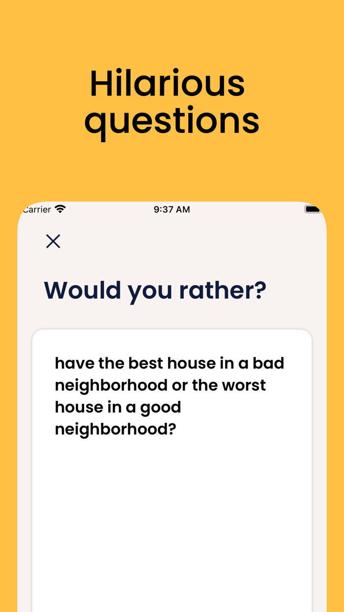 Would you rather