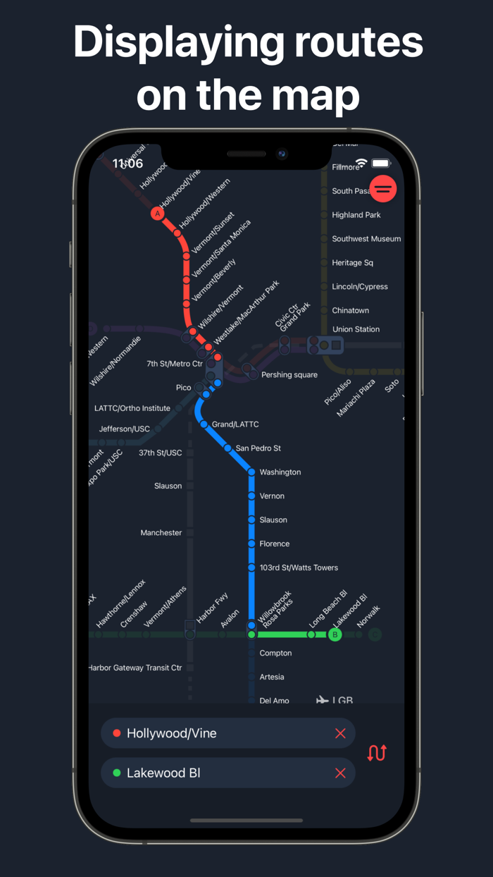 Metro LA - Los Angeles map