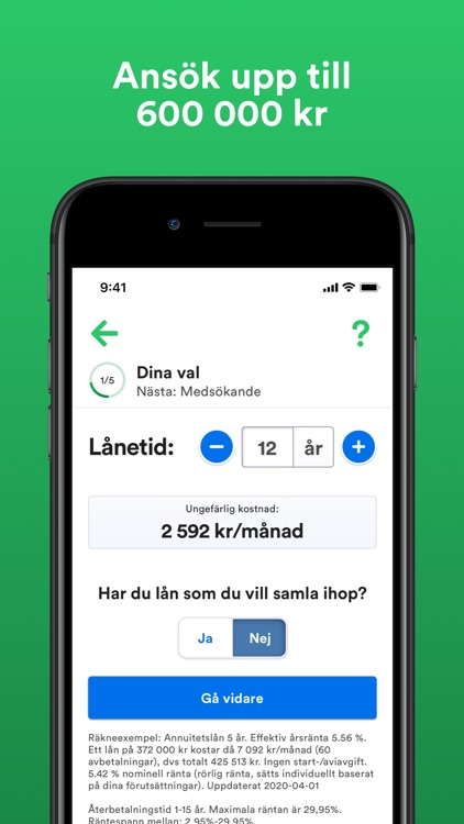 Lendo - Samla & jämför lån screenshot-4