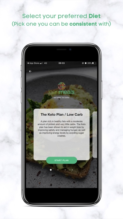 Lean Meals Meal-Plan App