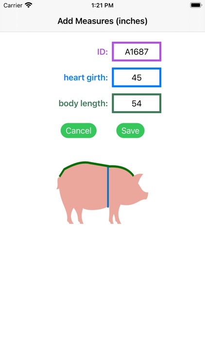 Pig Weight Estimator