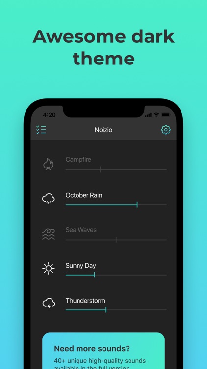 Noizio Lite - Calm, Meditate screenshot-4