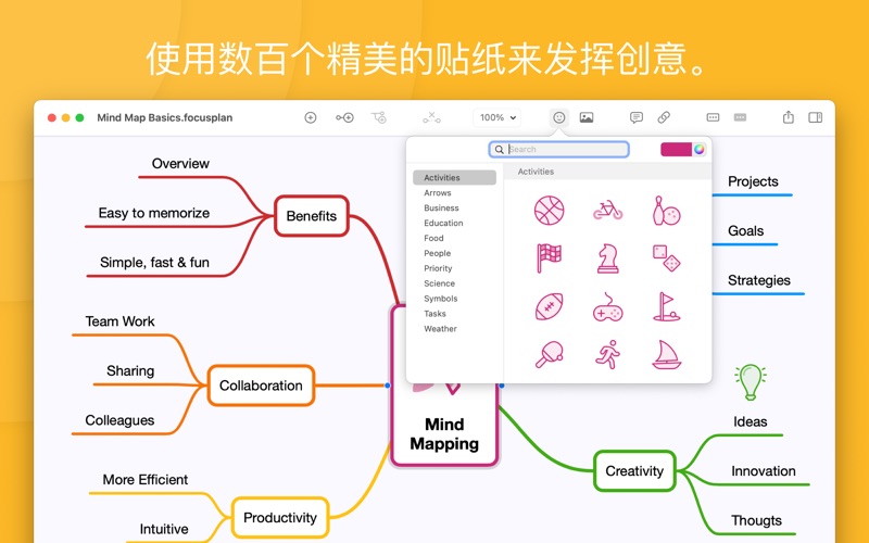 Focusplan Pro - 思维导图