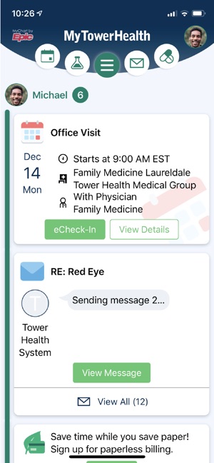 Mytowerhealth On The App Store